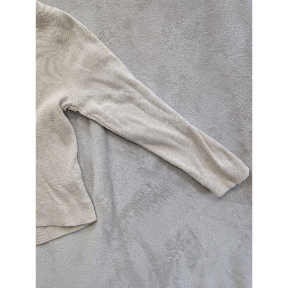 Lucky Brand Knitted Hoodie Womens Medium M Beige Cream - Picture 5 of 16